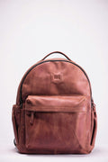 Heritage Leather Backpack front view