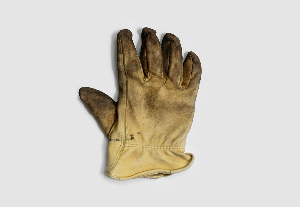 Driving Leather Gloves front view