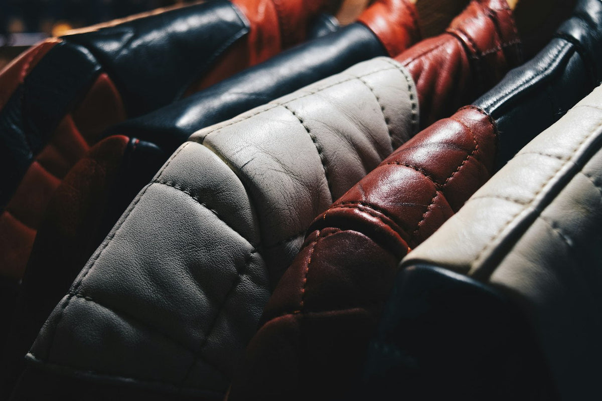 Brown leather texture