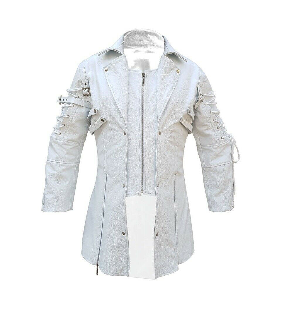 Men's Leather Zip Coat – 4 Colours, view 10