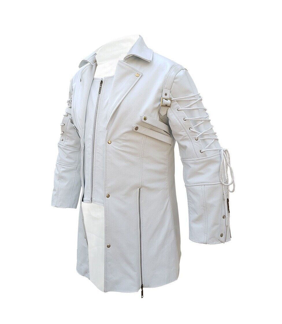 Men's Leather Zip Coat – 4 Colours, view 11