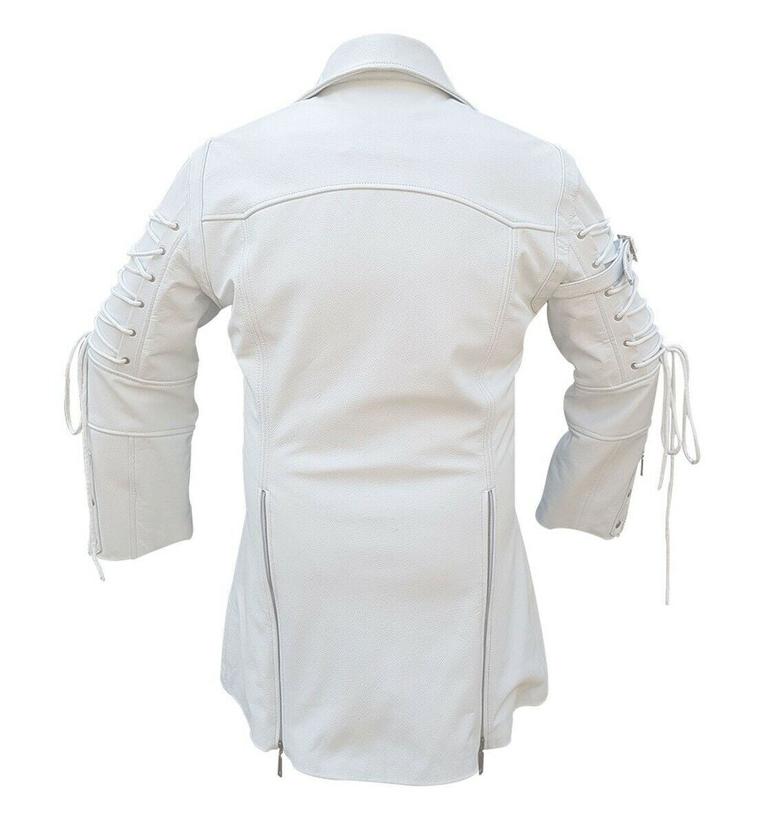 Men's Leather Zip Coat – 4 Colours, view 12