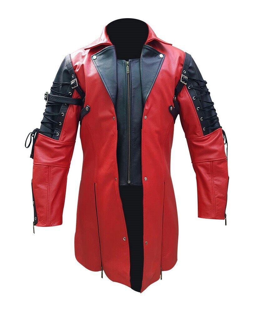 Men's Leather Zip Coat – 4 Colours, view 8