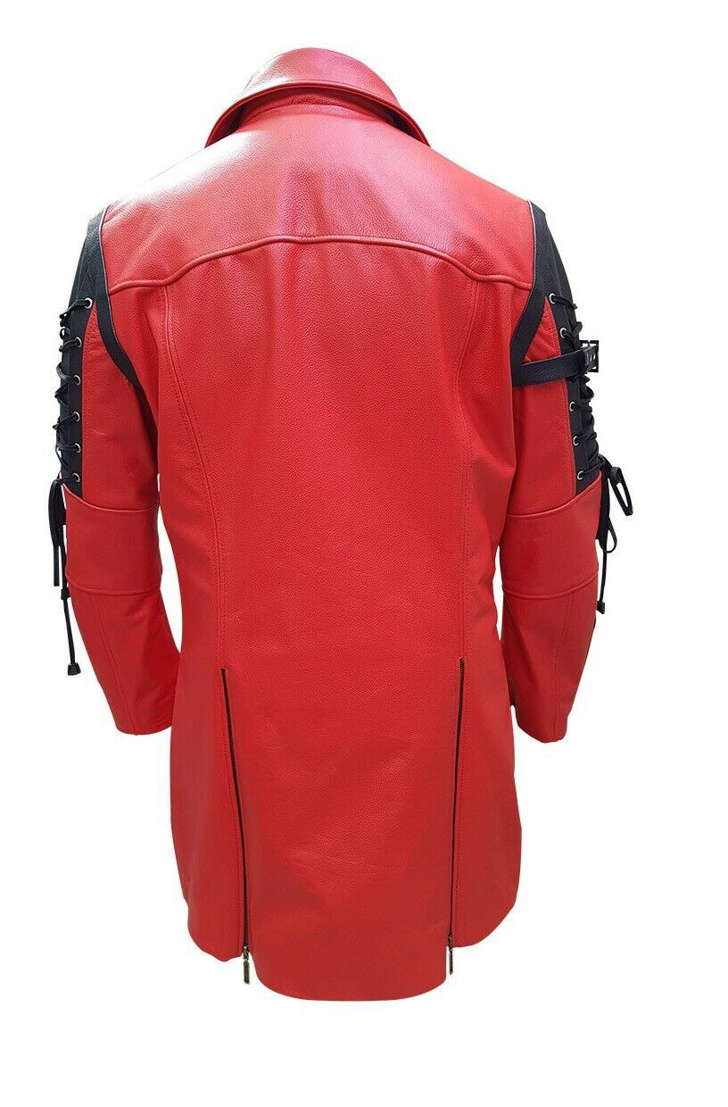 Men's Leather Zip Coat – 4 Colours, view 9